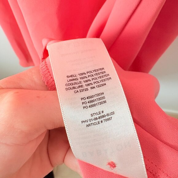 Aritzia Babaton Hamptons Midi Dress Fresco Pink Size 4 - Picture 7 of 7